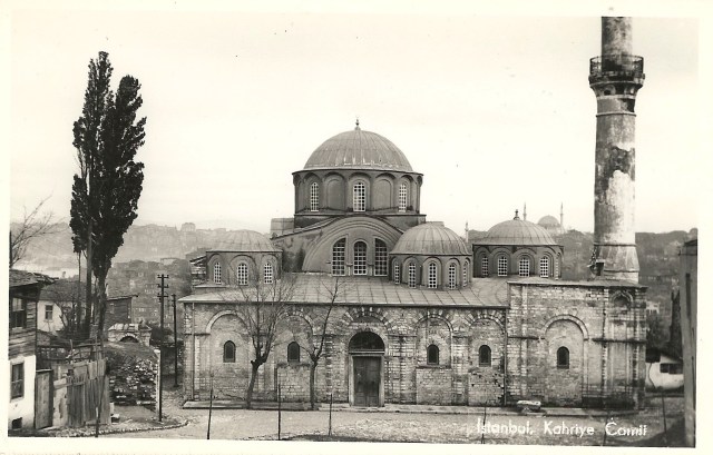 Chora Church (my highlight but covered in scaffolding for restoration) October 2018