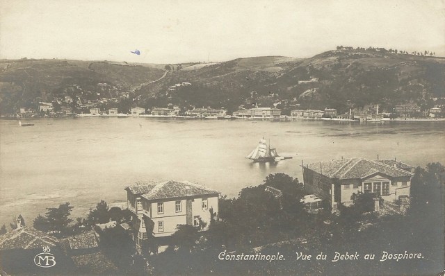 Constantinople Vue du Babek au Bosphore Pour Monsieur Frank Behun United States 1 Jun 1922