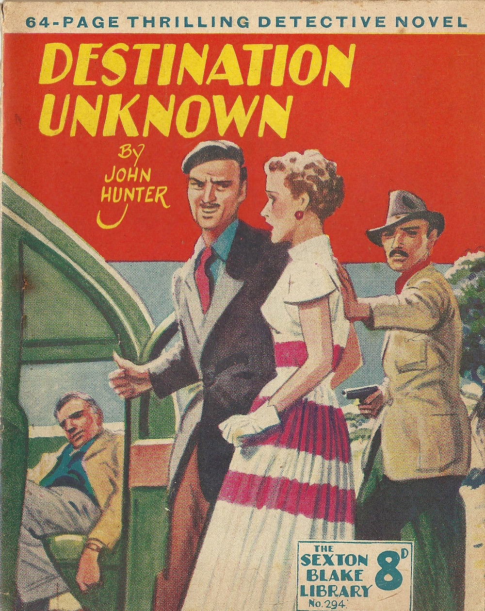 Destination Unknown by John Hunter The Sexton Blake LIbrary No 294