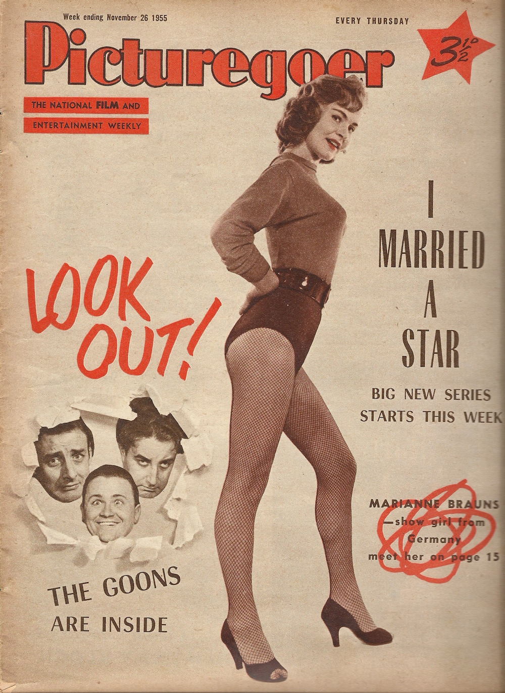 I Married A Star Picturegoer November 26 1955