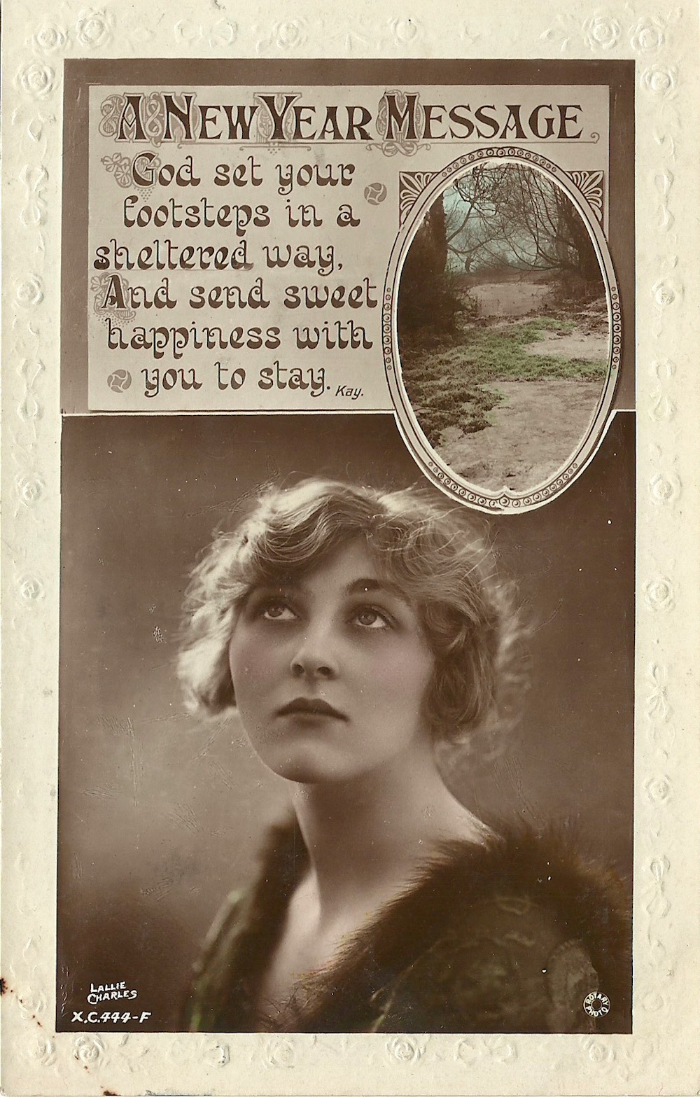 Dear Agnes Best for New Year Elsie Jan 2 1922