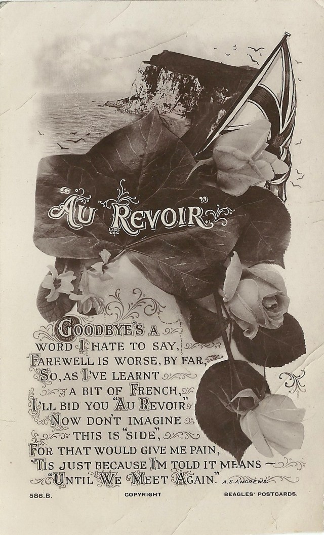 J Beagles &amp; Co unmarked postcard