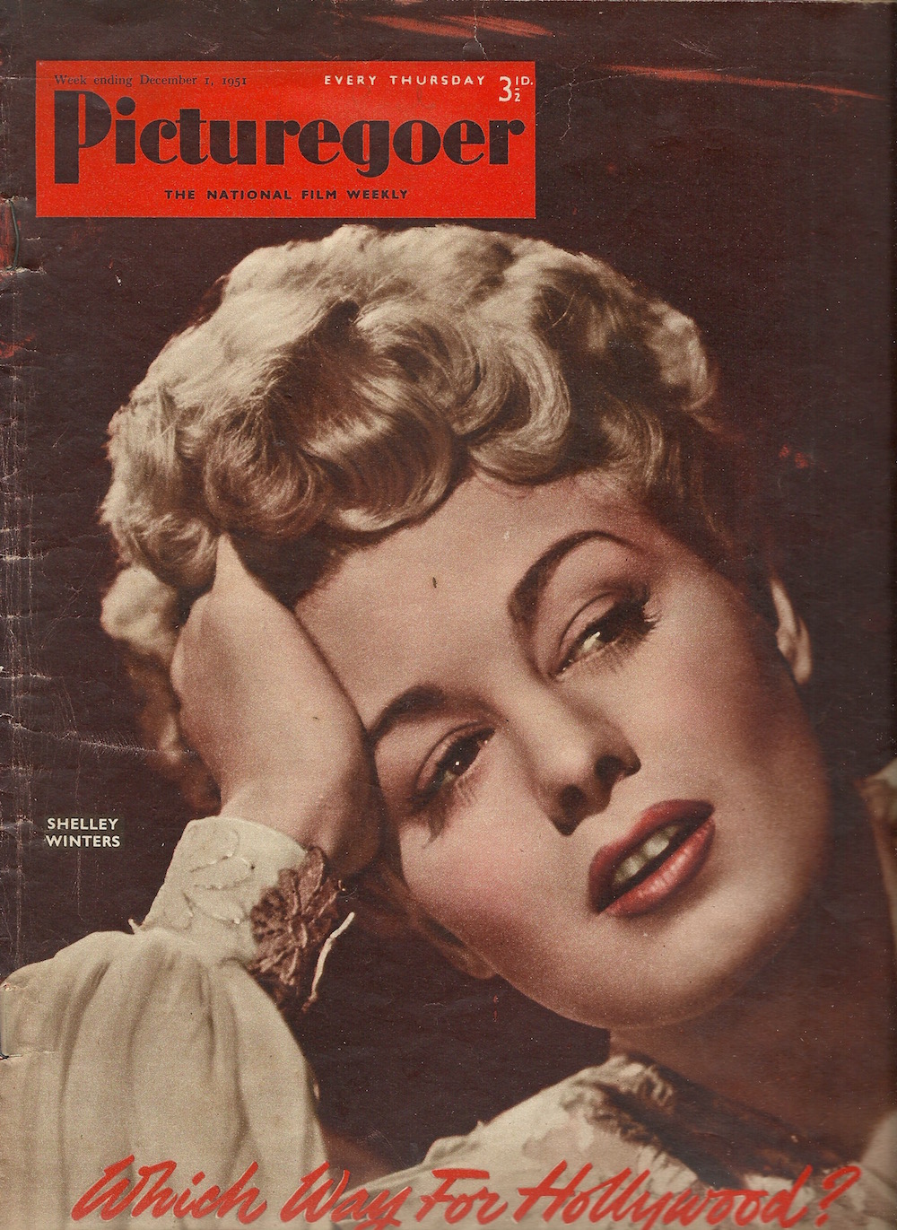 PIcturegoer 1 December 1953 Shelly Winters National Film Weekly No 865 Volume 22