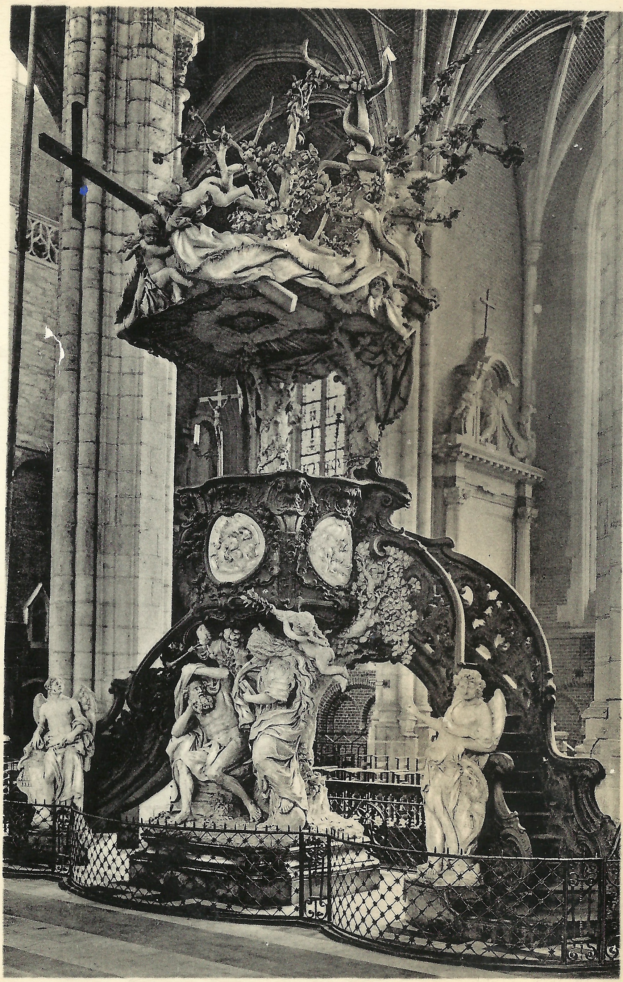 Chaire de Verite Gand Cathedral St -Bavon 1695-1778