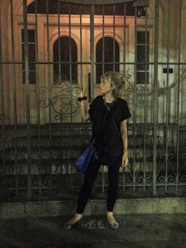 Lettie outside Daniel Lanois studio Friday 2 May 2019