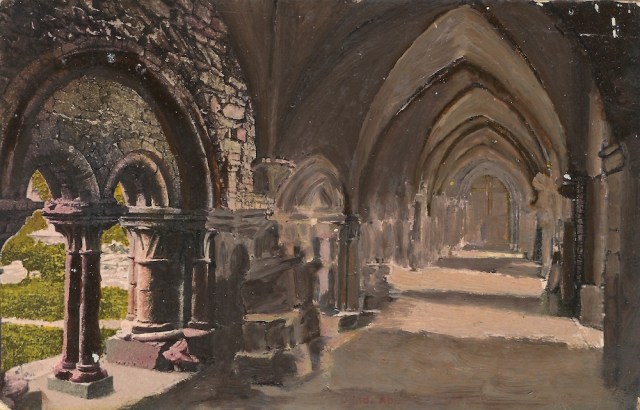 Mme Van Hooren Concierge des Reines de L'Abbaye St Bavo