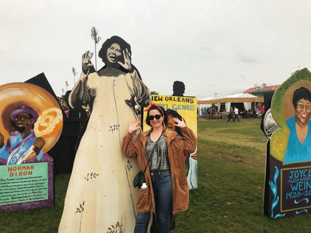 Petra with Mahelia Jackson New Orleans Jazz Festival 2019