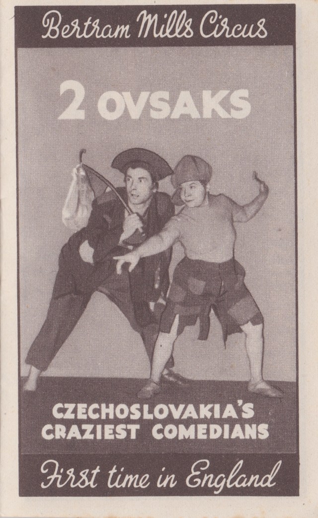 Bertram Mills Circus Dec 17 1948 2 Ovsaks