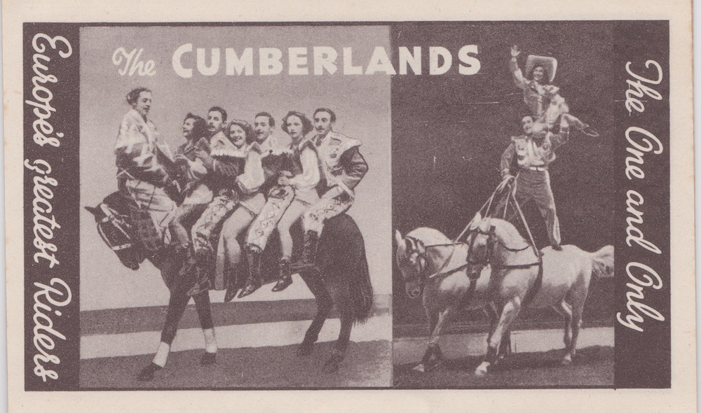 Bertram Mills Circus Dec 17 1948 The Cumberlands