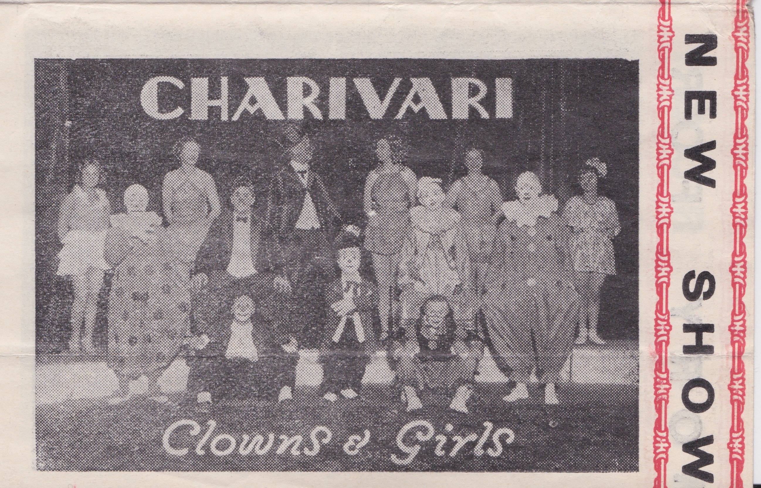Gigantic Circus Charivari Clowns &amp; Girls 28 January