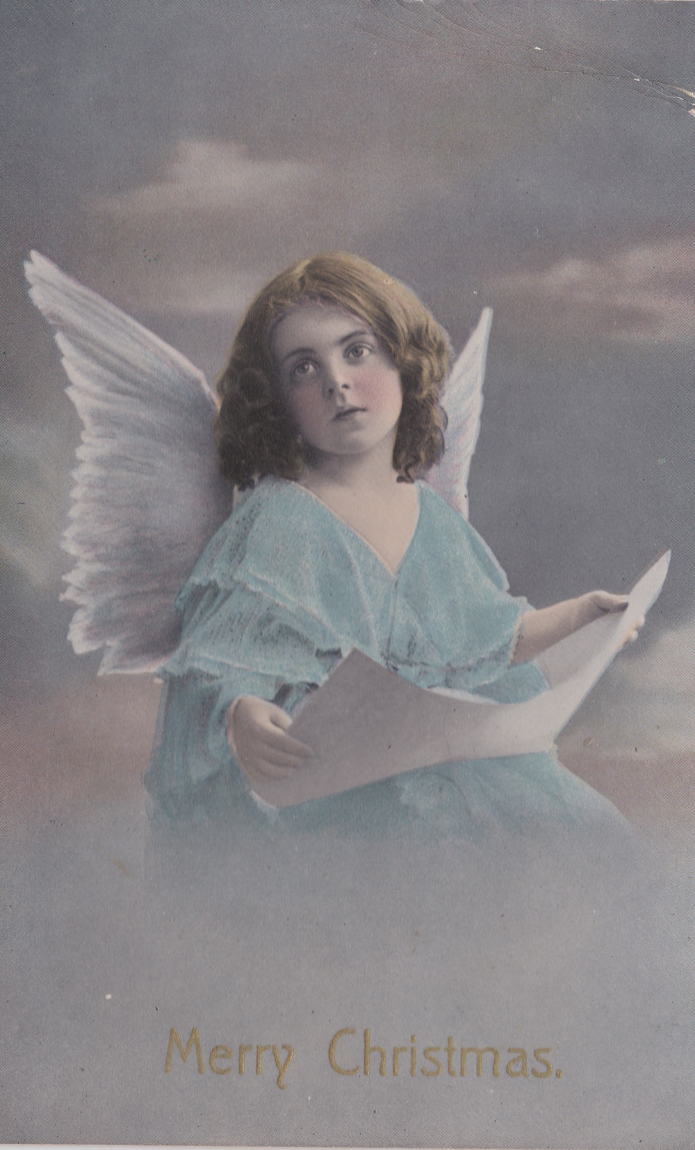 Postcard unmarked and undated printed in Saxony