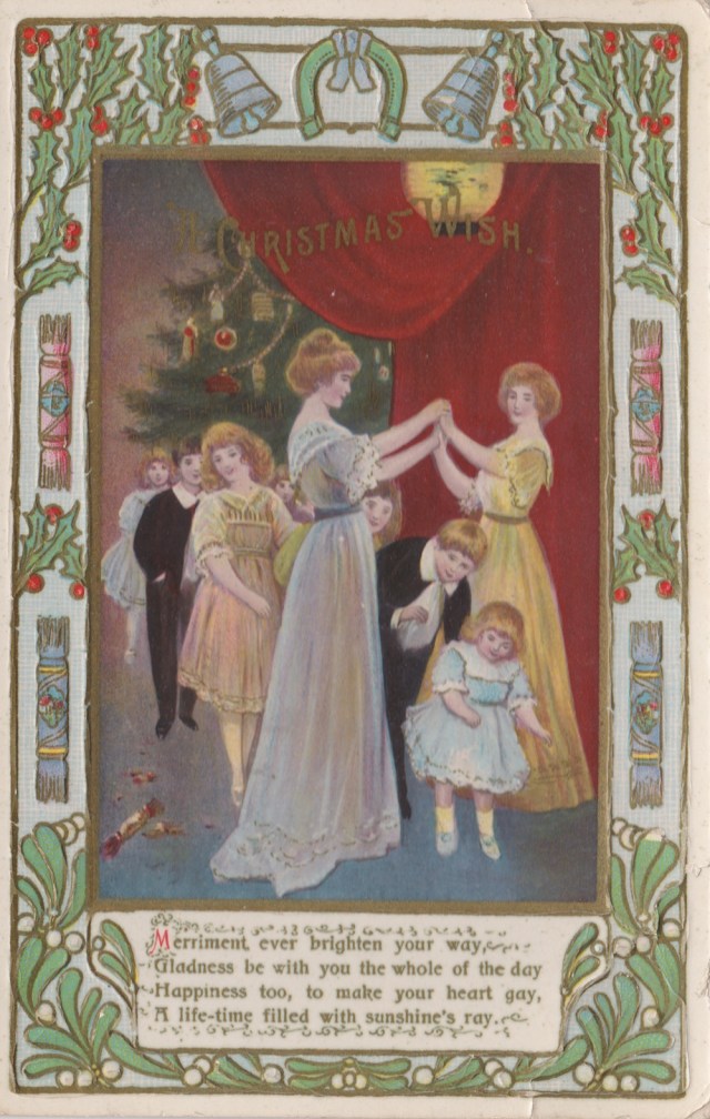 The Philco Publishing Co Holborn Place Series 2329 printed in Germany Dec 24 1912? Miss Pigg