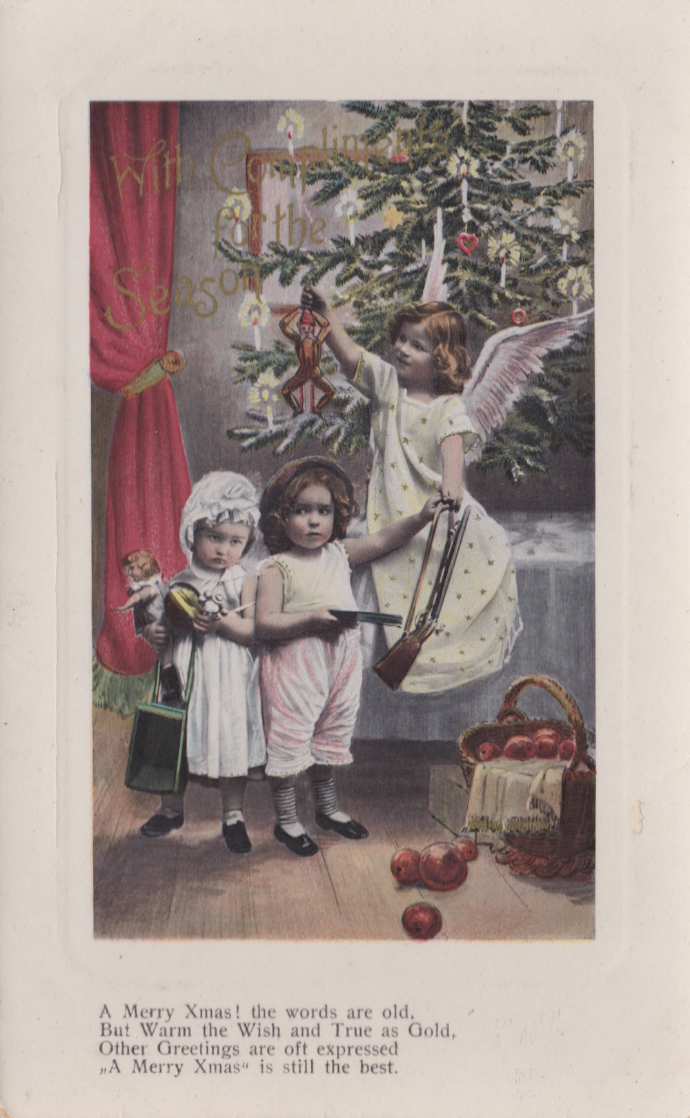 Unmarked and undated postcard printed in Saxony